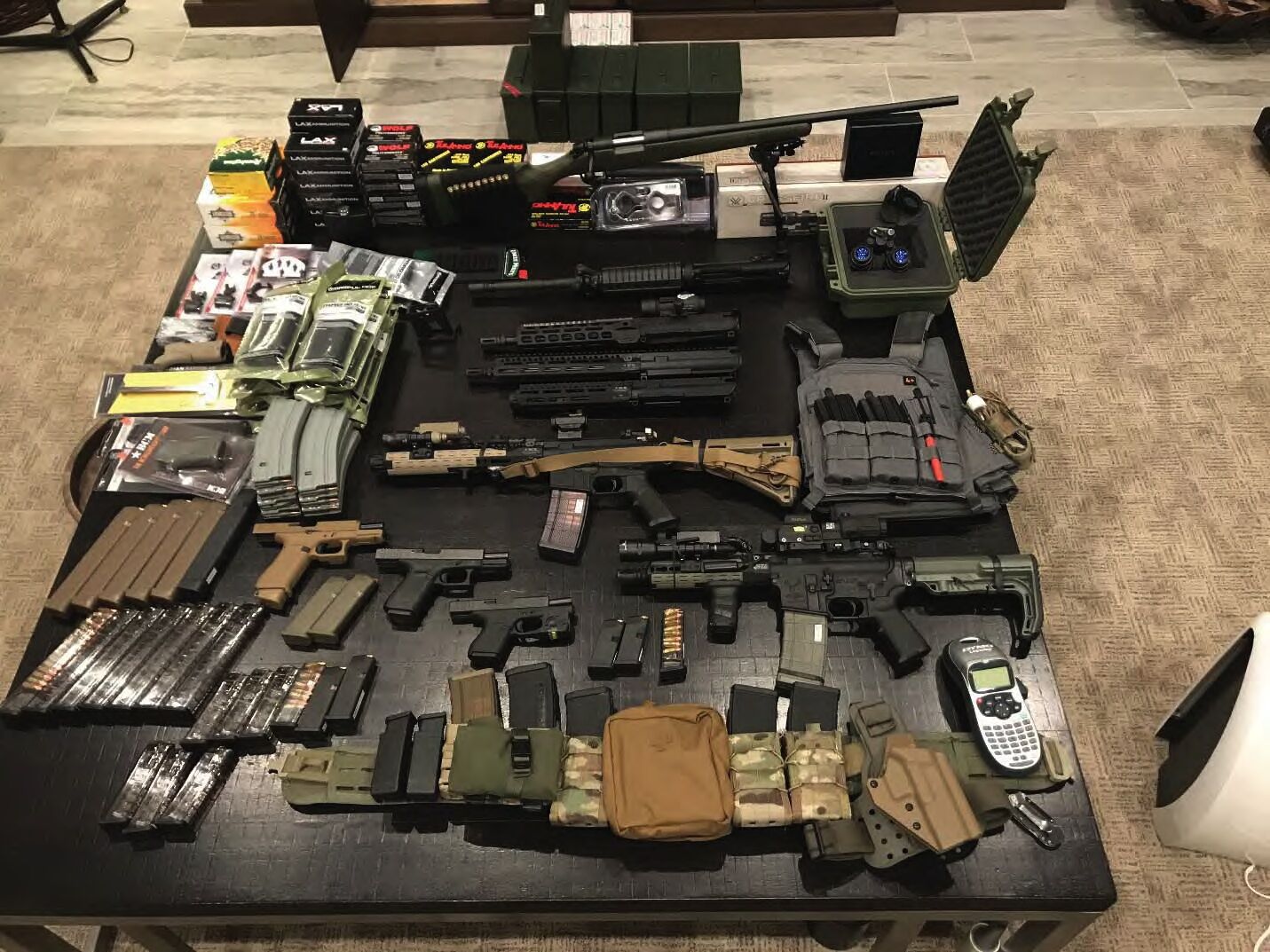 Feds say man used Lodi-area vineyard to stockpile weapons, conduct “civil disorder” training